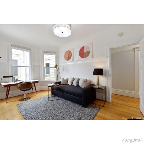 Beautiful and light filled top floor condo in 3 Unit Victorian building in vibrant Hayes Valley! 