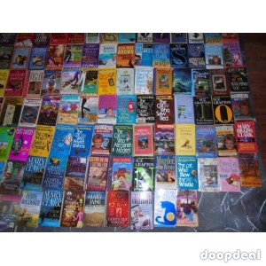 Lot of 100 Murder Mystery Paperback Books: Clark, Braun, Alt, Ferris +