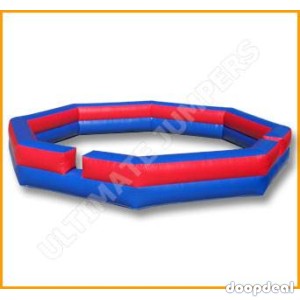  Inflatable Gaga Court Pit Includes Blower- 24' x 24' Retail: $1595 - $695