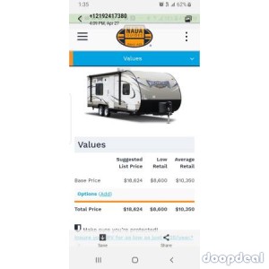 Brand new RV Wildwood X Lite - $11500