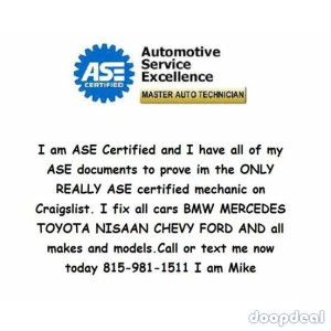 AAA DEALER MOBILE MECHANIC / 24-7 Repair/Parts (ANY WHERE & TOWING)