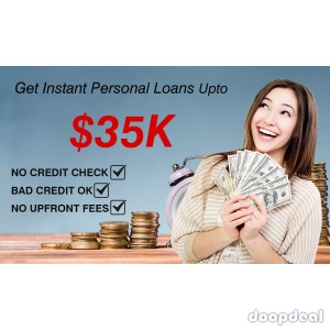 ???? GET INSTANTLY APPROVED FOR ????LOANS UPTO ???? $35K NO CREDIT CHECK ????