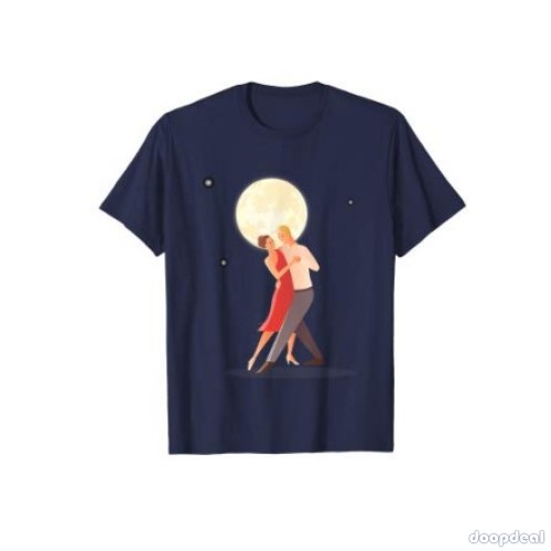Love Dancing in the Moonlight with Stars T-Shirt