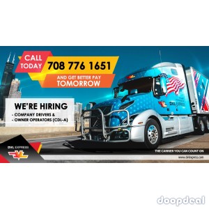   ???? OWNER OPERATORS WANTED!!!GROSS 240K+ per year!!!CDL CLASS A ONLY!!! ????