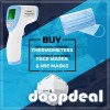 Buy Non contact Infrared Thermometer & Disposable Face mask (Florida)