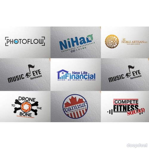 NEED A LOGO WE WILL DESIGN MODERN LOGO CUSTOM MADE FOR YOU!