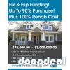 90% PURCHASE & 100% REHAB - INVESTOR FIX & FLIP FUNDING Up To $2,000,000.00 – No Income Docs! 