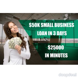 Small Business Loans up to  $25000 in minutes