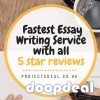 Fastest Dissertation / Essay Writing for 100% Grades