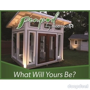 $100 Off Peapod Modular Studios from ModShed