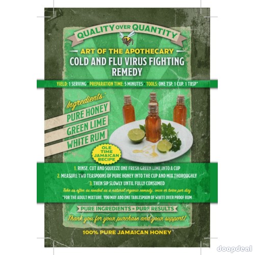 100%   PURE   JAMAICAN   HONEY  