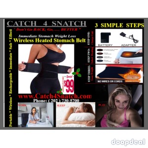 WIRELESS HEATED STOMACH BELT ( Immediate Weight Loss )