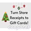 $Turn Store Receipts to Gift Cards$
