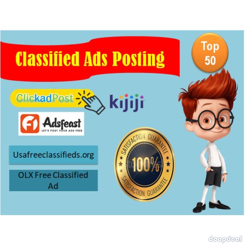 I will do classified ad posting in USA, UK & Canada any country 
